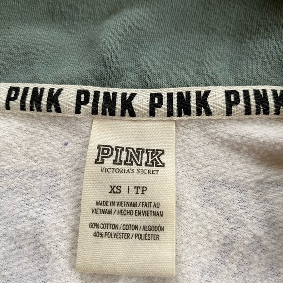 Pink sea foam green perfect quarter zip xs - Picture 5 of 5